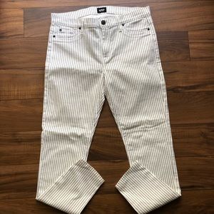 Hudson Pin Stripped Jeans